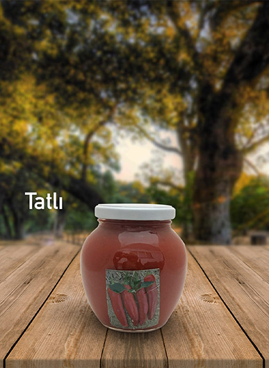 450 gr Doğal Tatlı Biber Salçası(NET 350GR)